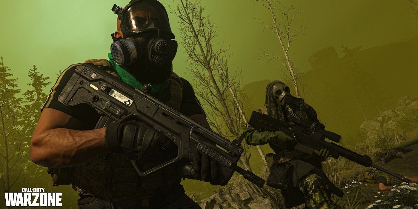Spillere i Warzones gas.