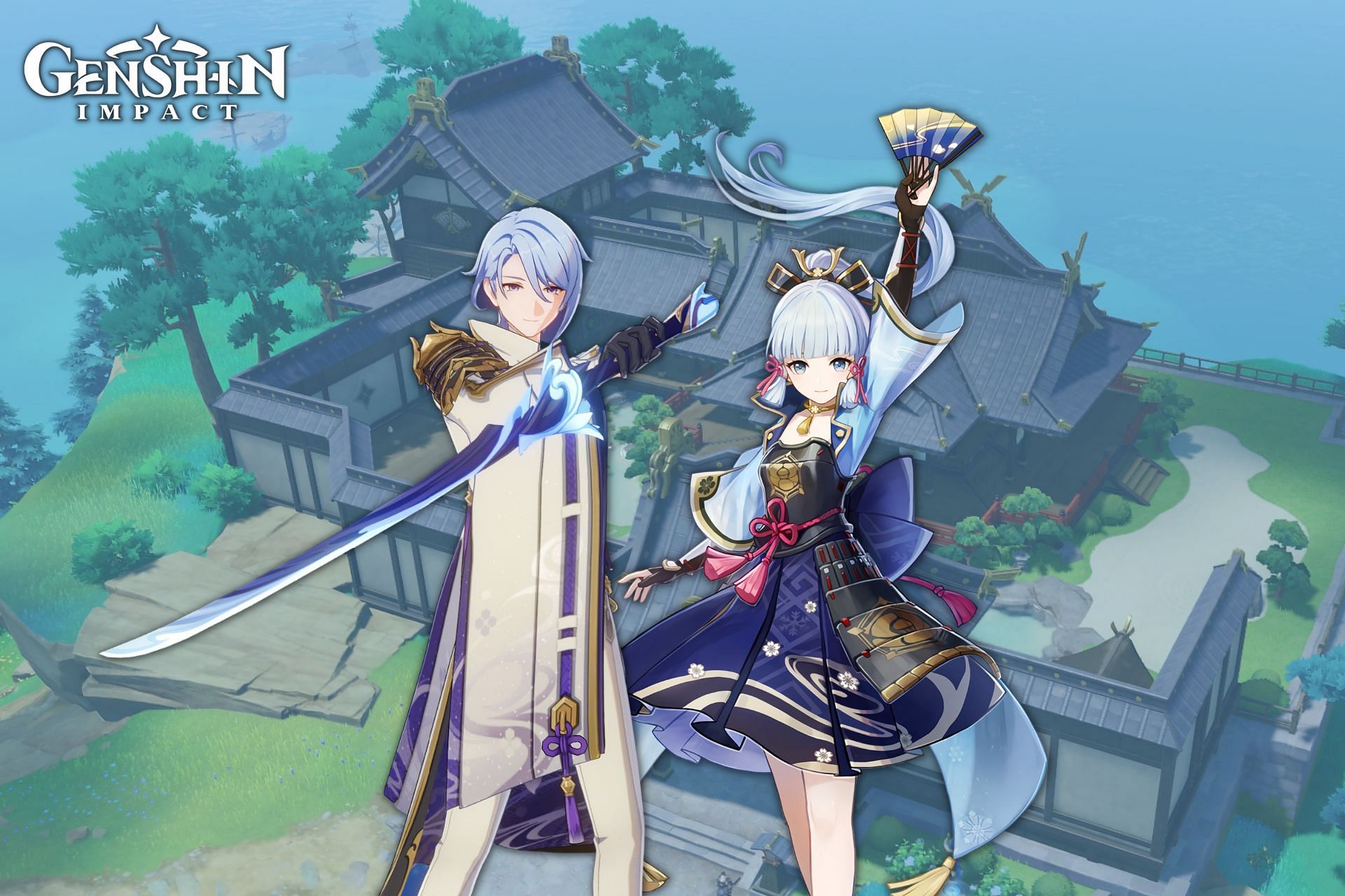 Alongside Ayato, Ayaka's banner might be included in Genshin Impact version 2.6 (Image via Sportskeeda)