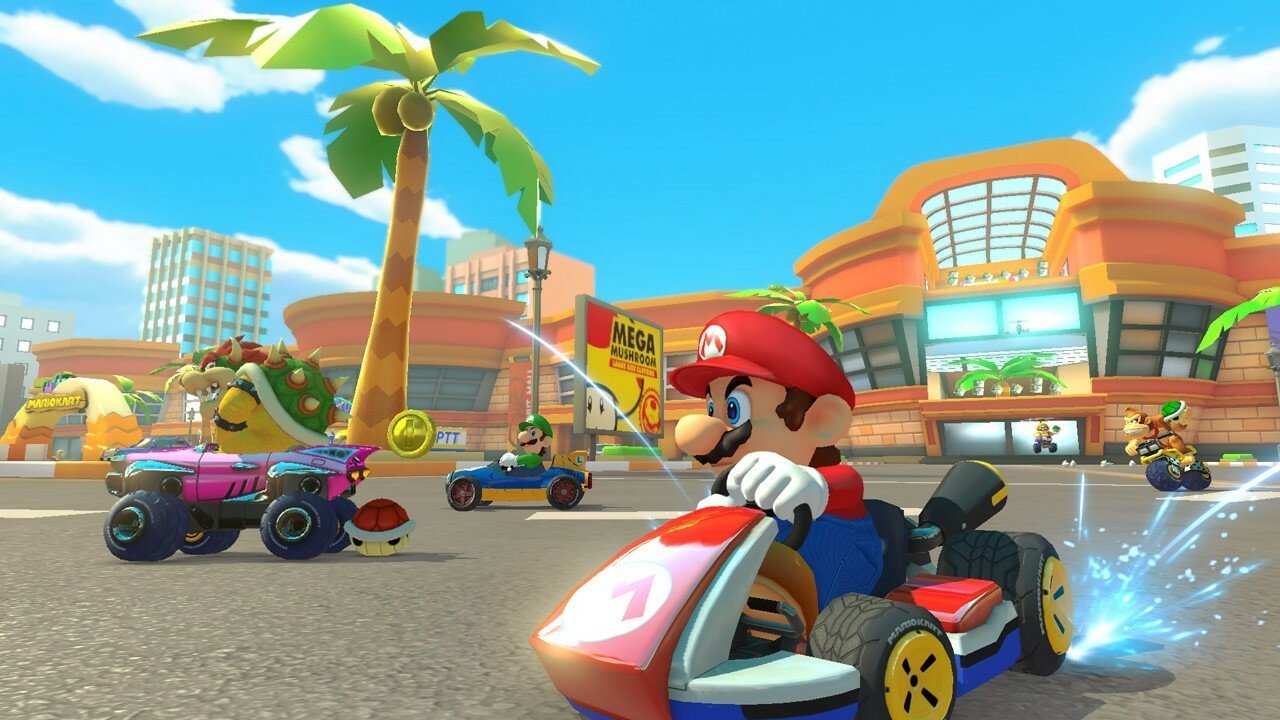 Mario Kart 8 Deluxe Datamine afslører opdateret boosterbanebanner