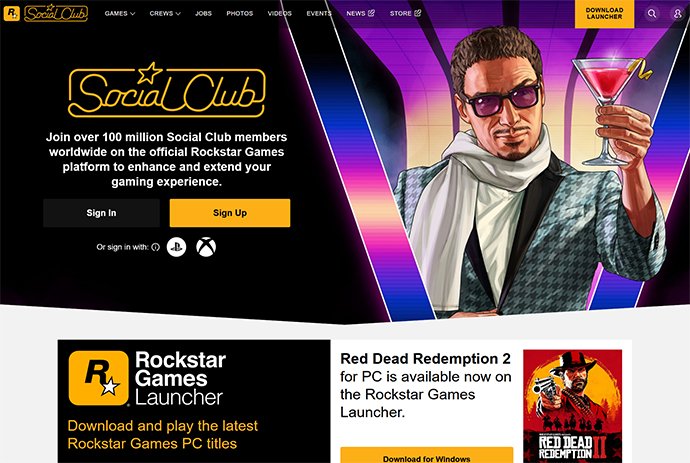 rockstar social club login