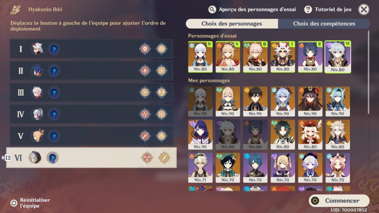 Genshin Impact, l'événement Hyakunin Jegki est de retour med quelques changements: notre guide!  (3ème défi)