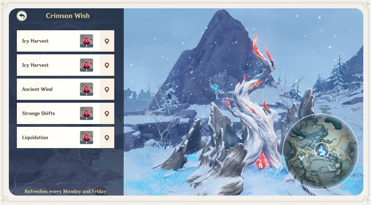 Everchill Tree genshin indvirkning