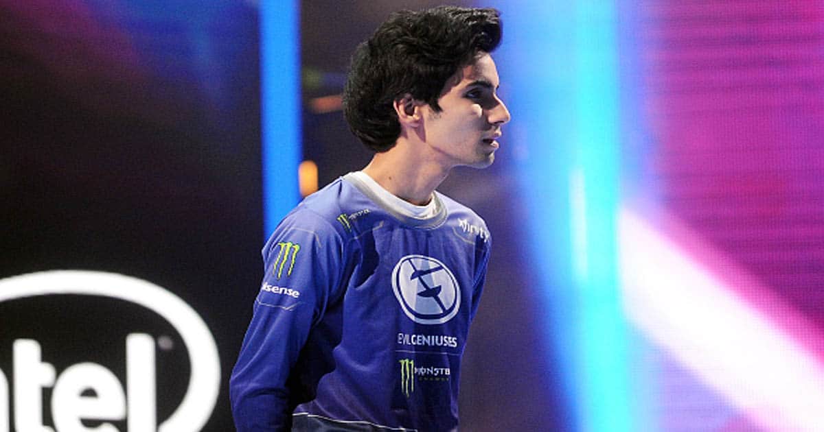 Sumail 'SumaiL' Hassan under Dota 2 Major-kamp mellem Virtus.pro og Evil Geniuses