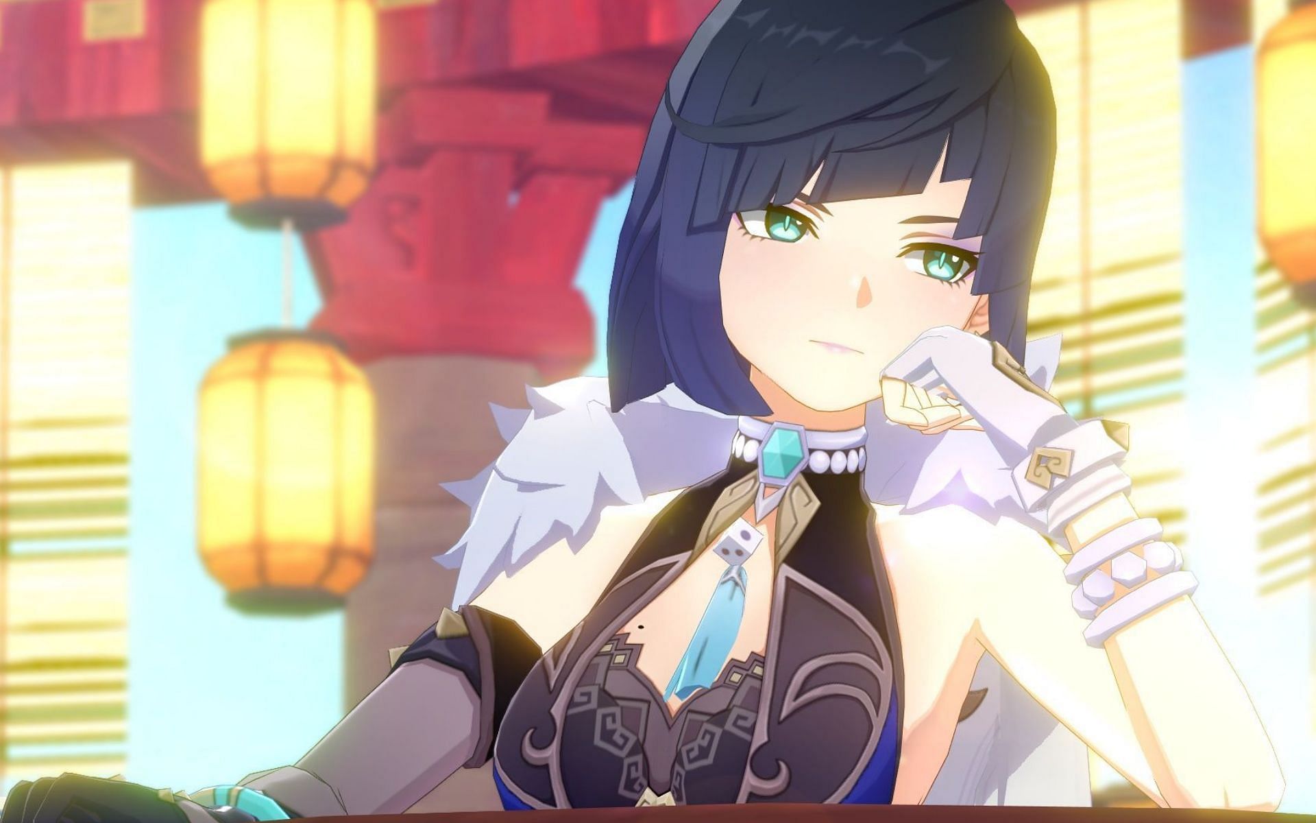 Yelan's release date is seemingly tied to some banner dates in Genshin Impact 2.7 (Image via 아카라이브)