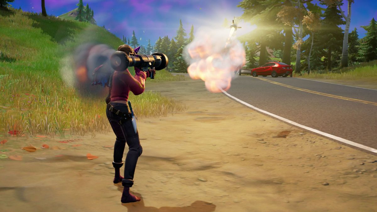 Fortnite Amvil Rocket Launcher |  GamesRadar+