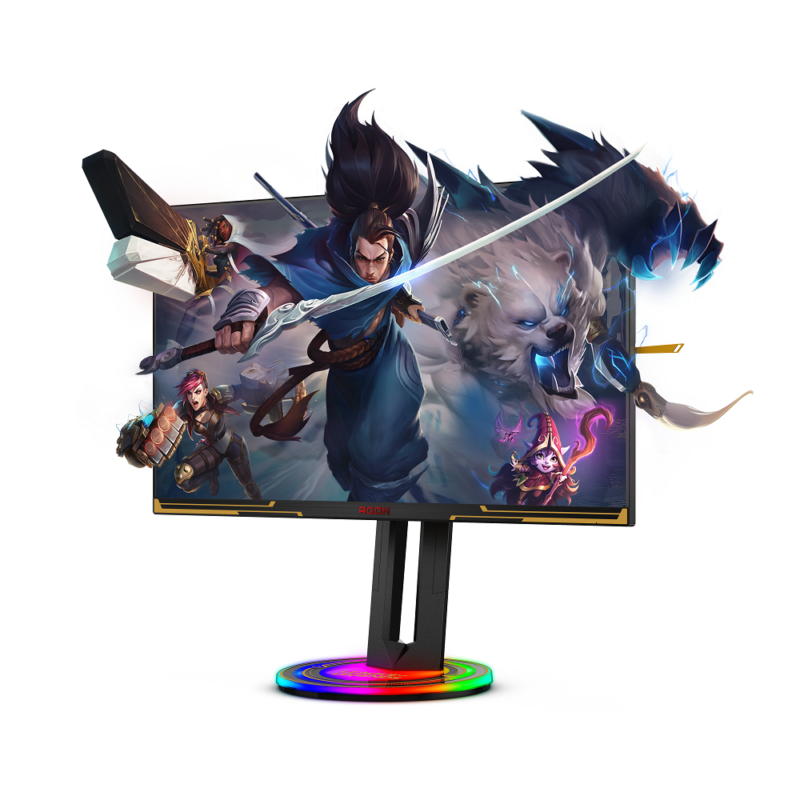 AOC's AGON introducerede den første eksklusive League of Legends-skærm