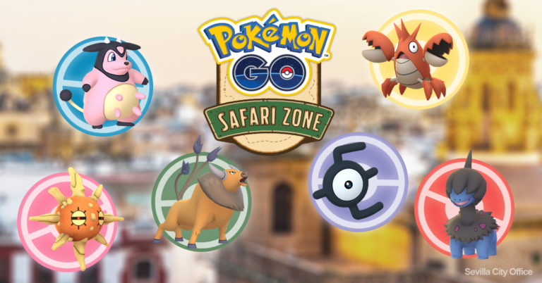 Billetter er nu tilgængelige til Pokémon Go Safari Zone: Sevilla