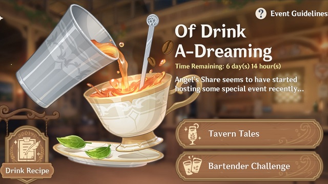 En guide til Genshin Impact's Of Drink A-Dreaming Event
