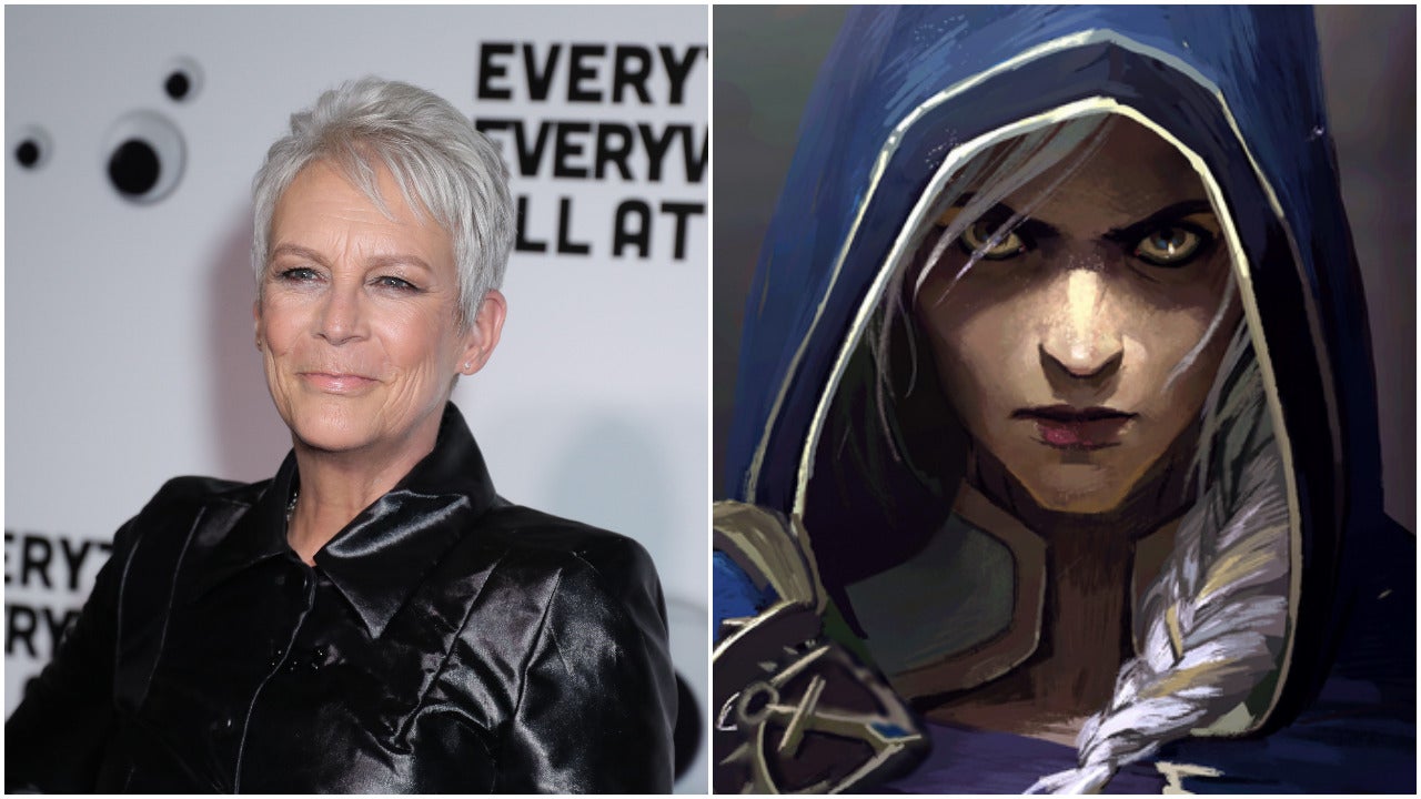 Jamie Lee Curtis forretter sin datters bryllup klædt ud som en World of Warcraft-karakter