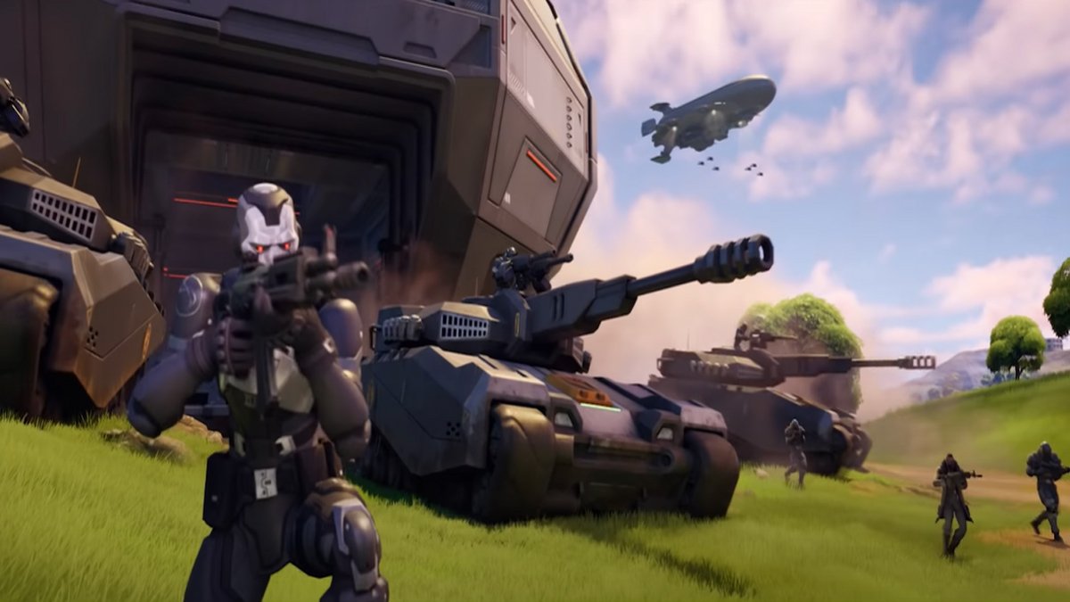 Sådan rejser du i en tank Fortnite Challenge uge 2