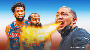 Tyronn Lue, Joel Embiid, James Harden, Sixers, Clippers