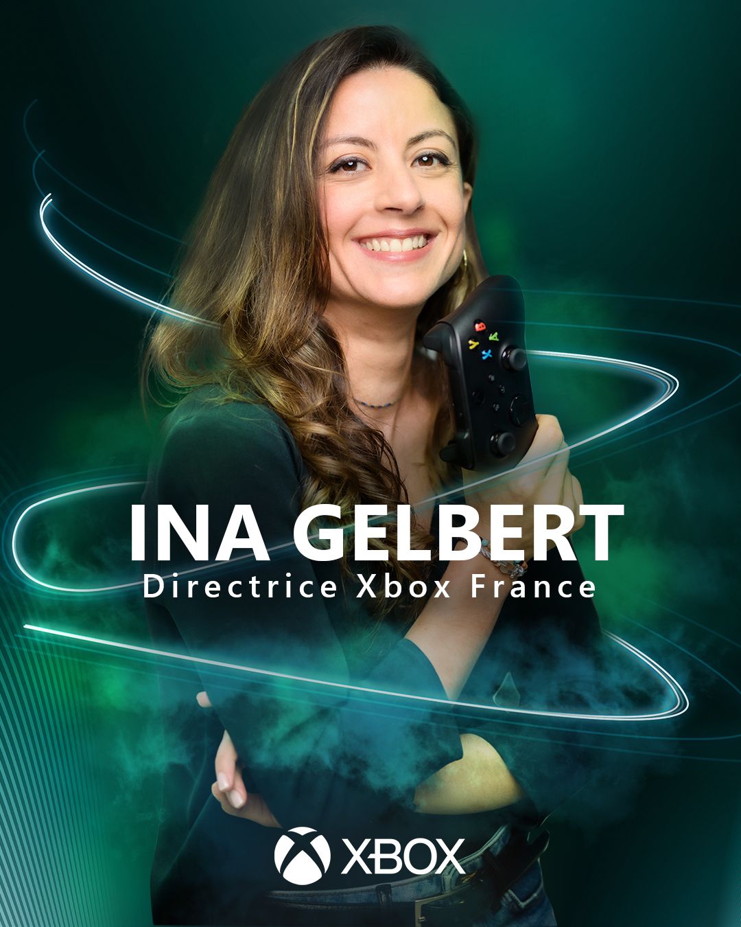 Ina Gelbert (Hun/Hende) Direktør for Xbox Frankrig Region: Frankrig
