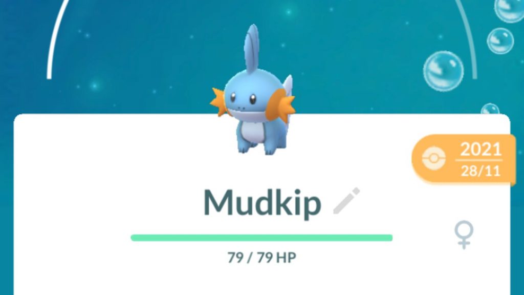 Pokemon Go Mudkip