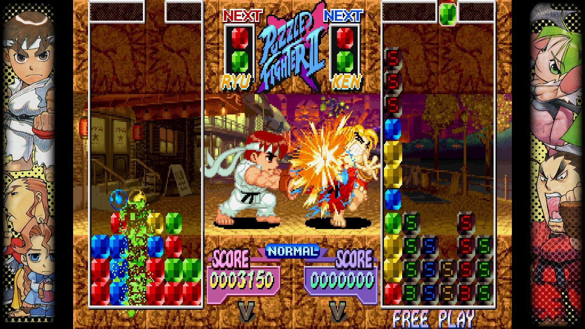 Sceenshot af Capcom Fighting Collection