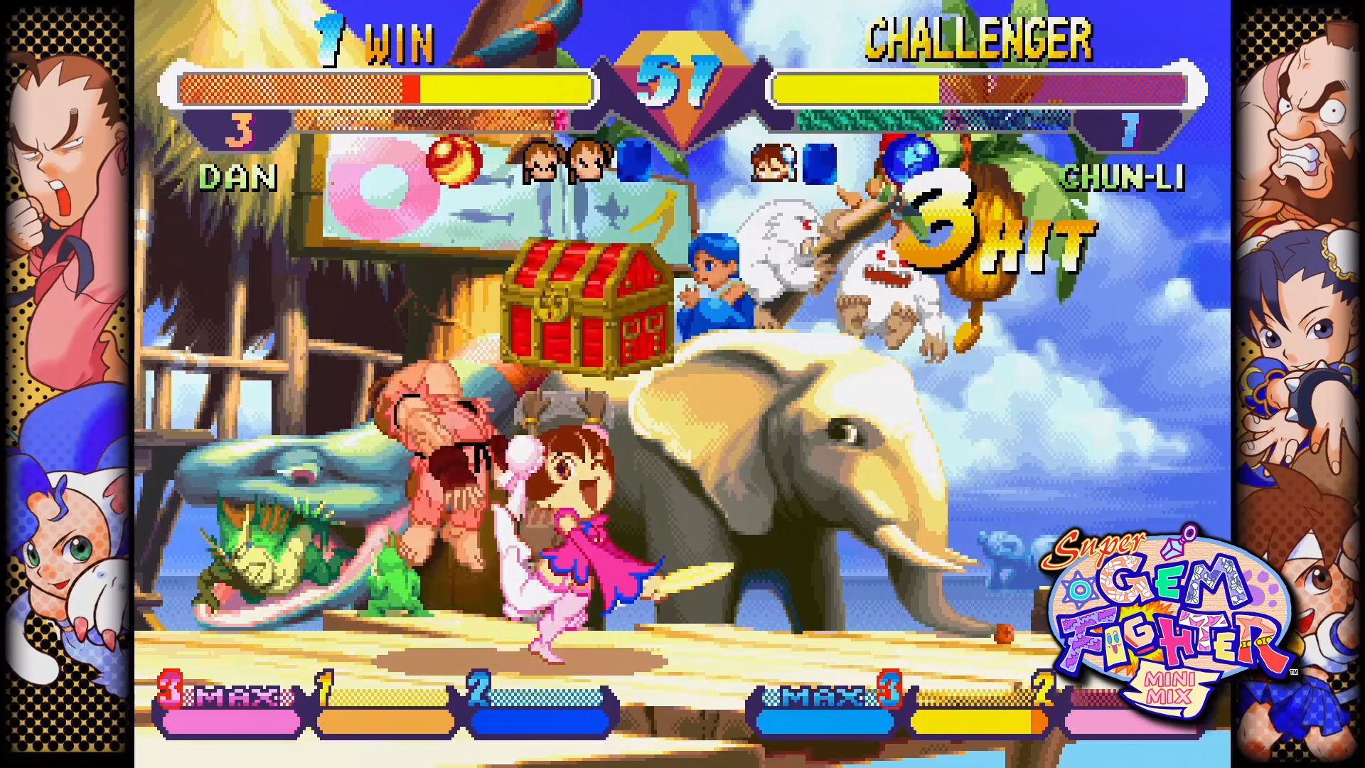 Sceenshot af Capcom Fighting Collection