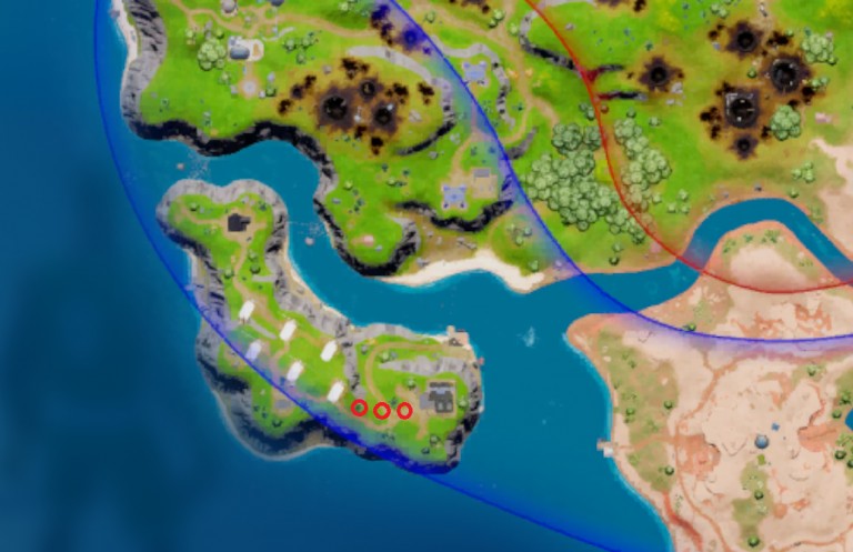 Fortnite, kapitel 3, sæson 1: tous les emplacements des omnipuces de la semaine 4