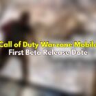 Call of Duty Warzone Mobile First Beta-udgivelsesdato