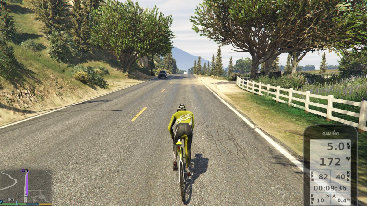 Du kan nu træde rundt i GTA 5 ved hjælp af en virkelig smart cykel