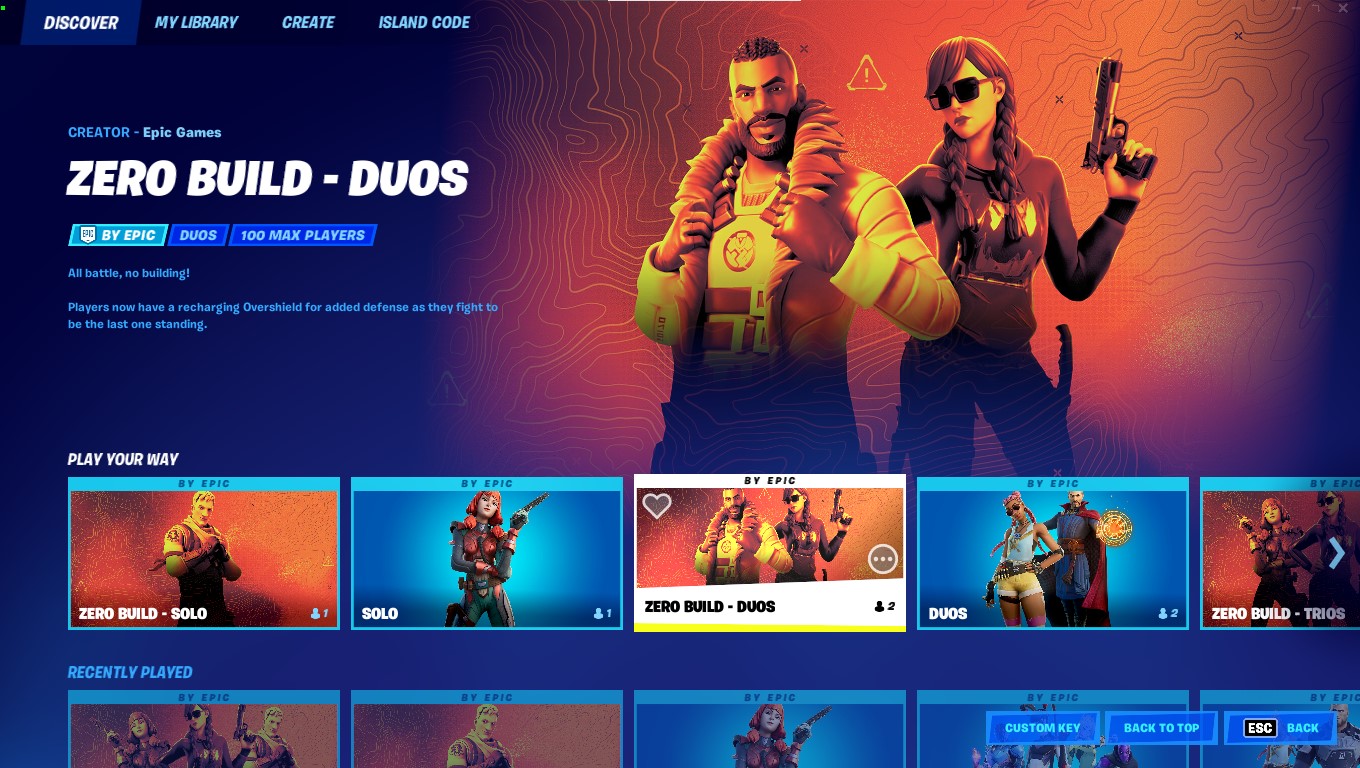 Fortnite genintroducerer bygning, bevarer bevægelsesmekanik og tilføjer Zero Build-tilstand