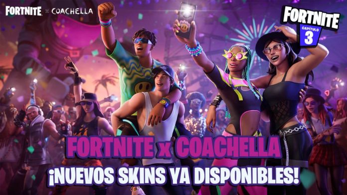 Fortnite X Coachella: Nouveaux Skins Désormais Disponibles