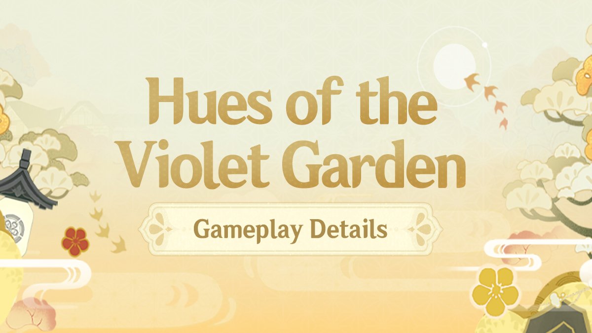 Genshin Impact Hues of Violet Garden udgivelsesdato og gratis Xingqiu-begivenhed