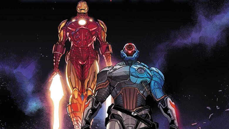 Iron Man og The Foundation går sammen om en vital mission i det nye 'Fortnite X Marvel: Zero War' #2 cover