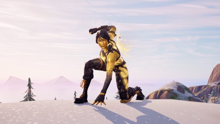 Kommenter faire une emote à moins de 10 mètres d'un personnage sur Fortnite