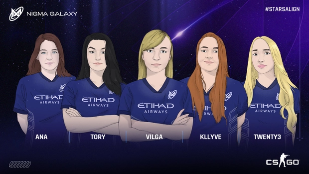 Nigma Galaxy Female opens up on women’s CSGO, online era