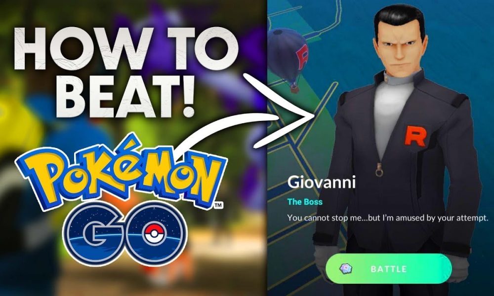 Sådan slår du Giovanni i Pokémon GO