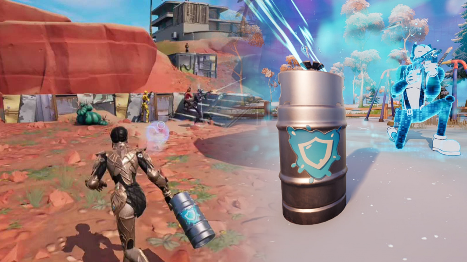 Shield Kegs er brudt i Fortnite