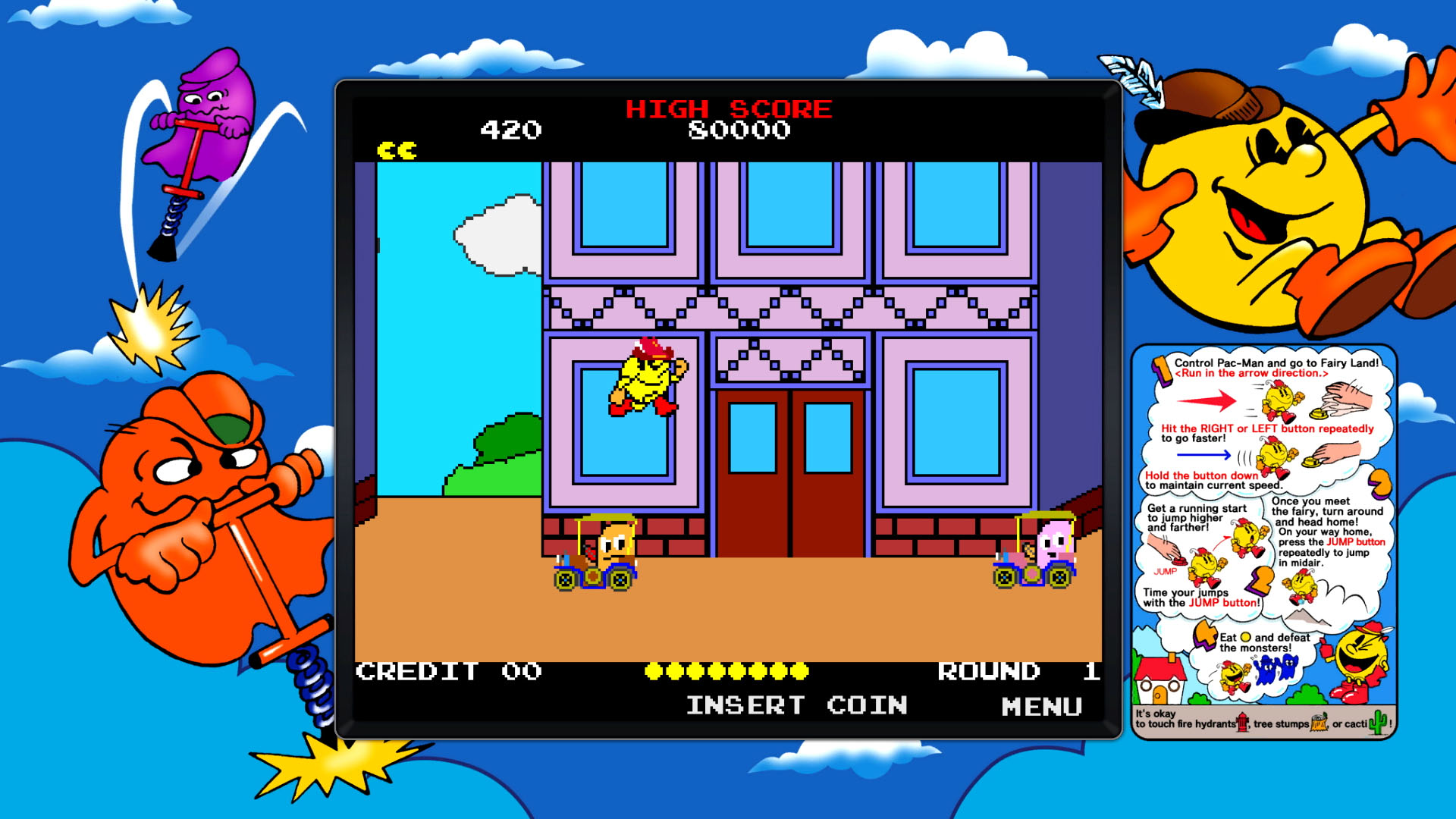 PAC-MAN MUSEUM+ Skærmbillede