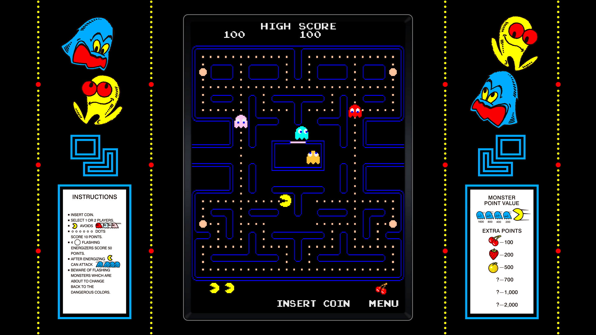 PAC-MAN MUSEUM+ Skærmbillede