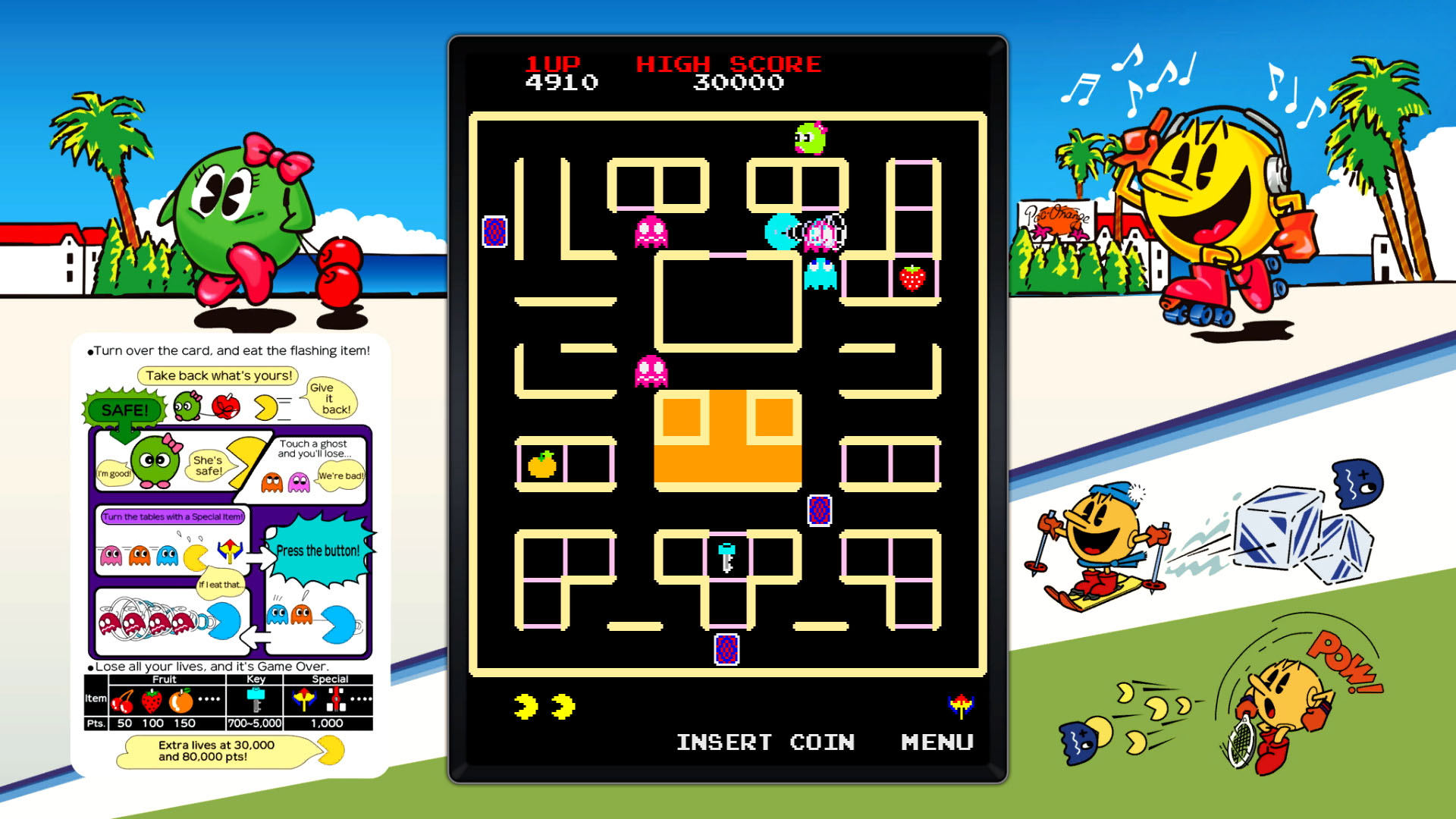 PAC-MAN MUSEUM+ Skærmbillede