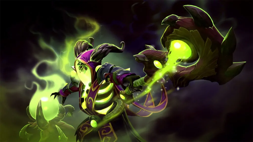 Dota 2 Pugna Tined Shroud loading skærm