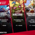 Game Pass-abonnenter for at få alle League of Legends-mestere og VALORANT-agenter gratis