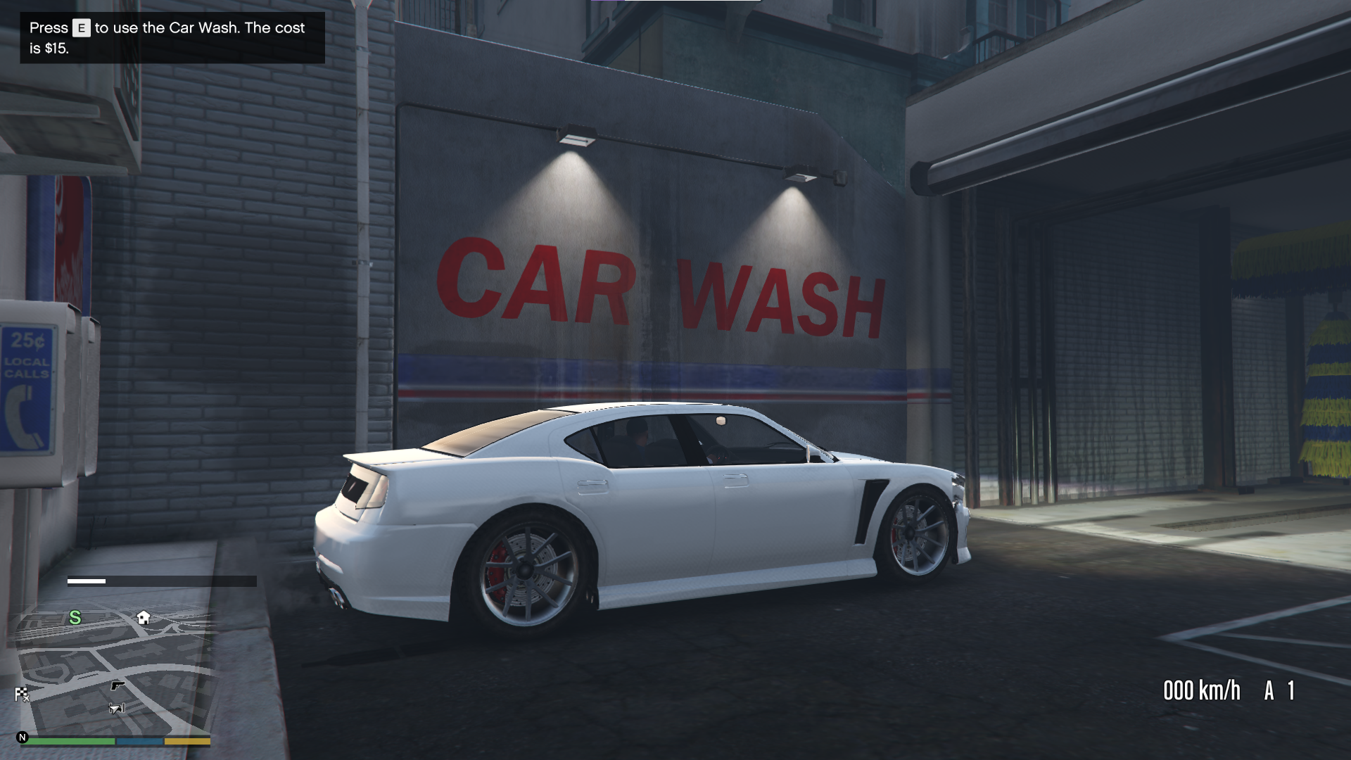GTA 5: Alle bilvaskesteder