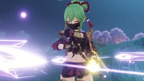Genshin Impact : Shinobu fait parler ses talents de ninja dans une video à l'ambiance follement japonaise