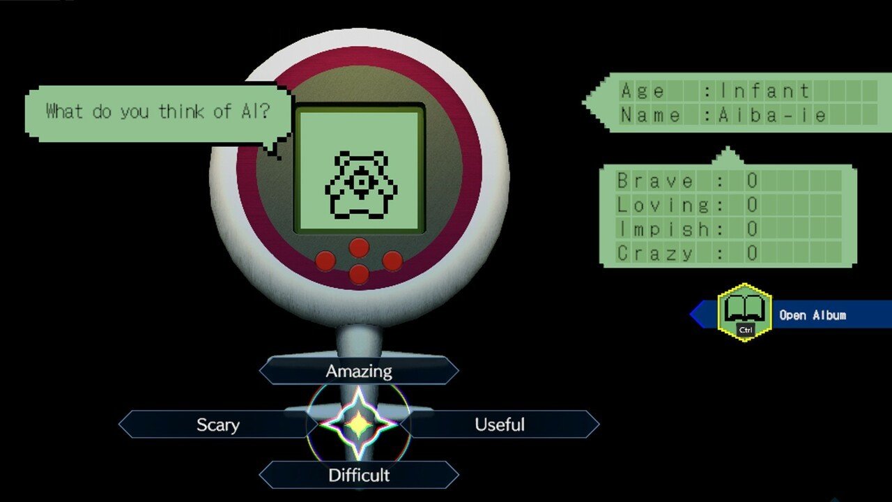 Der er et Tamagotchi-minispil i AI: The Somnium Files - nirvanA Initiative