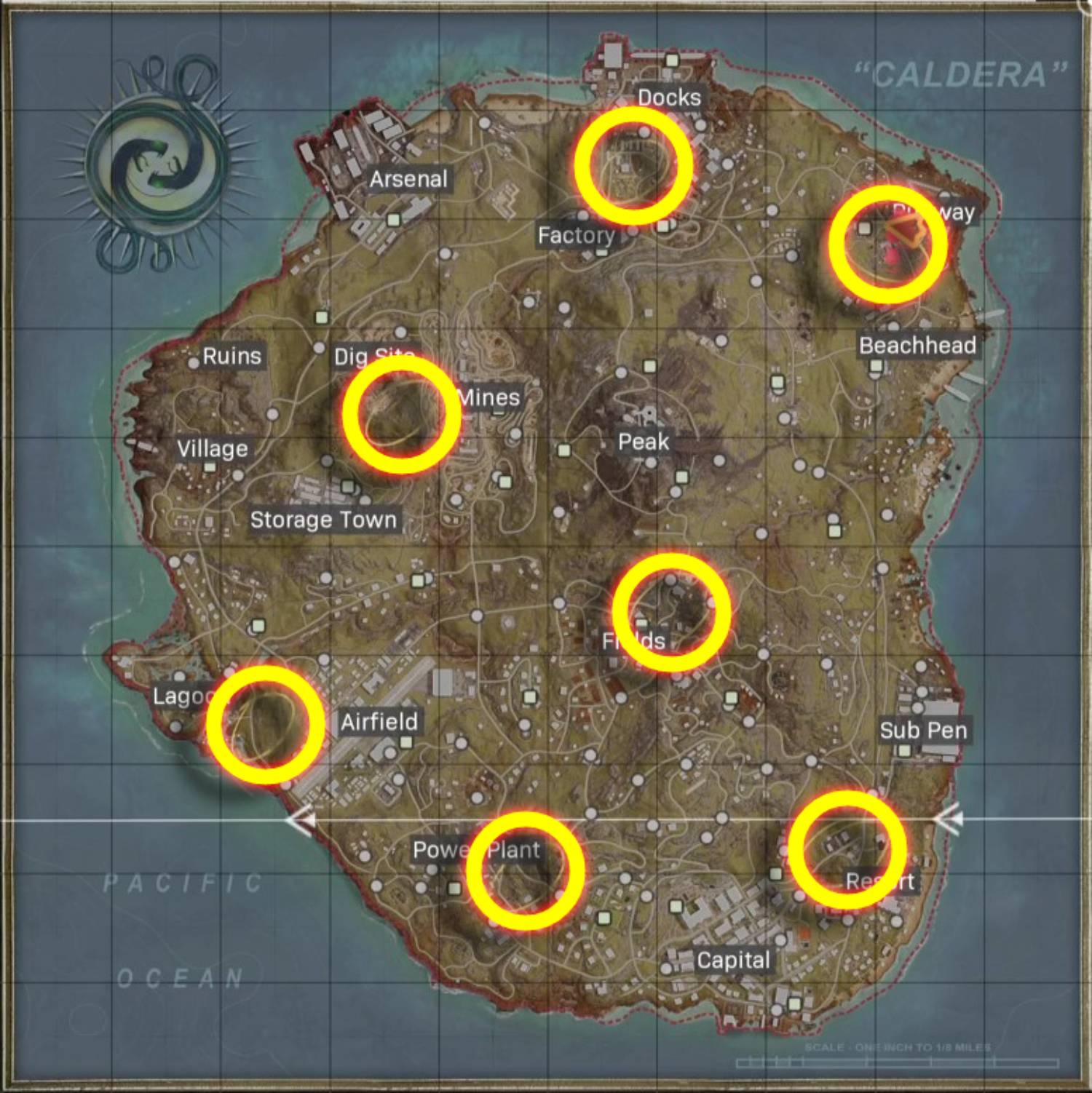 Warzone Golden Key Cards, hvordan man finder lejesoldaternes placeringer