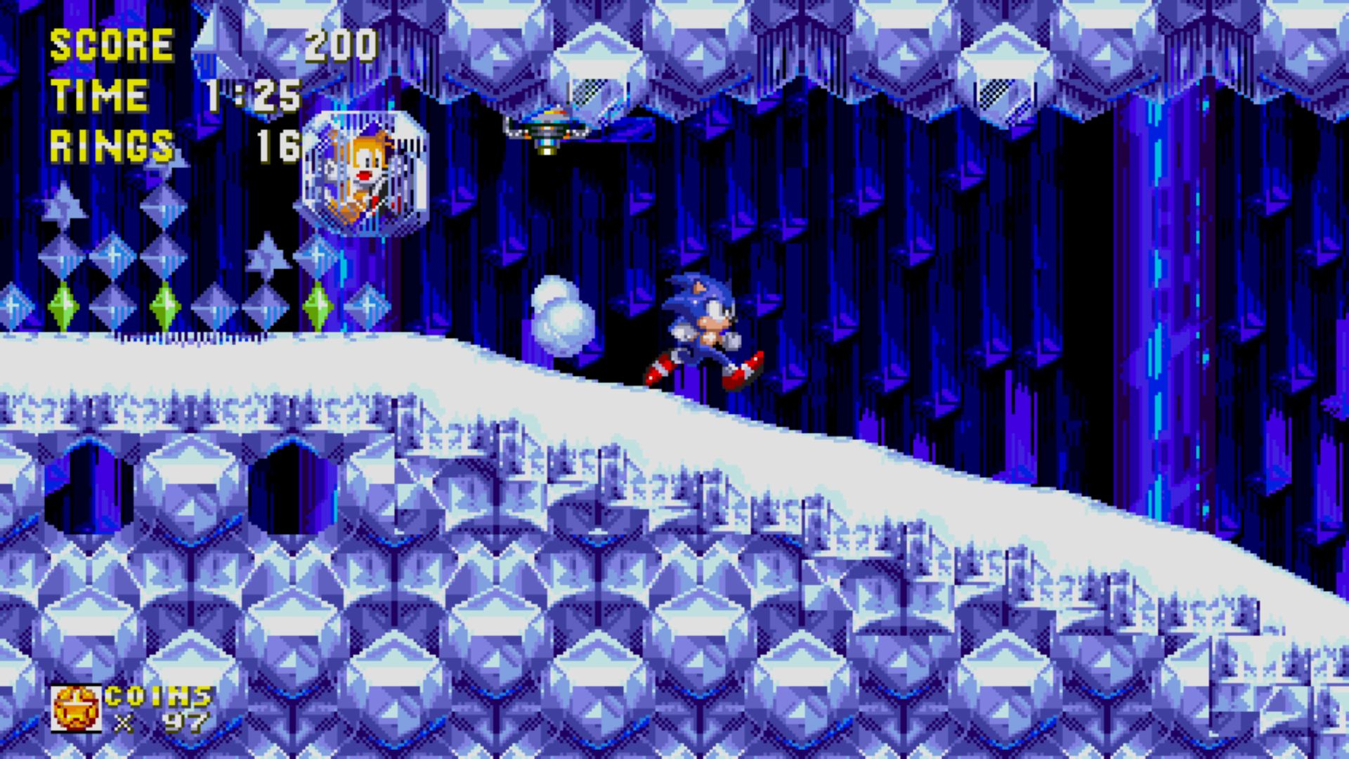 Sonic Origins skærmbillede