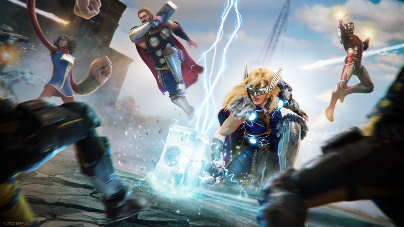 Den mægtige Thor Jane Foster slutter sig til Marvels Avengers i dag sammen med et par gameplay-videoer