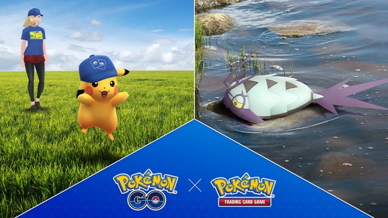 Detaljer for Pokémon Go Crossover-begivenheden med Pokémon Trading Card Game