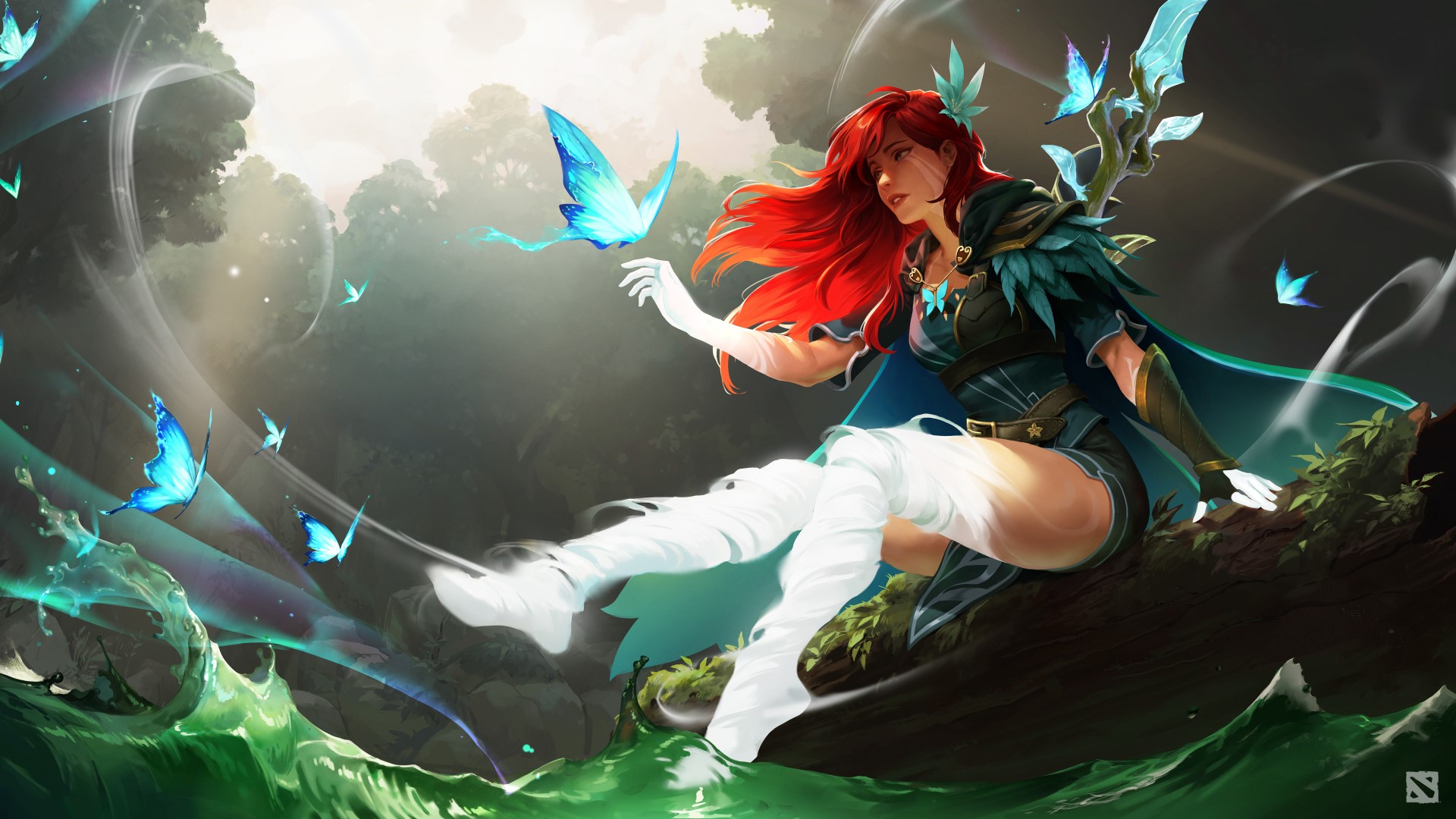 Dota 2's Windranger er lige blevet nervøs