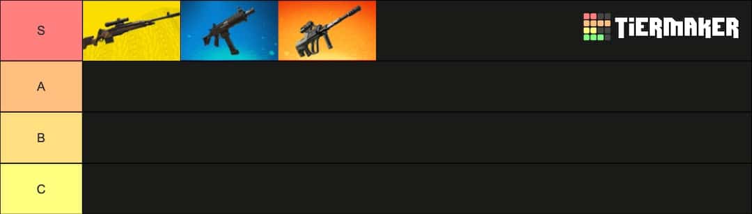 Fortnite Kapitel 3 Sæson Tier List - S Tier