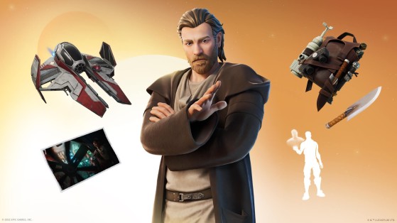 Pas fastoche de sauver la galaxie quand on trouve un couteau de camping à la place d'un sabre laser dans ses bagages... - Fortnite : Battle royale