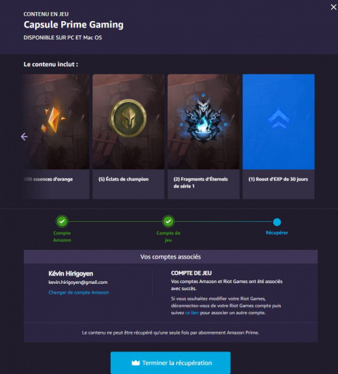 League of Legends, kompenserer for Prime Gaming i juli 2022: kommentar læst ?