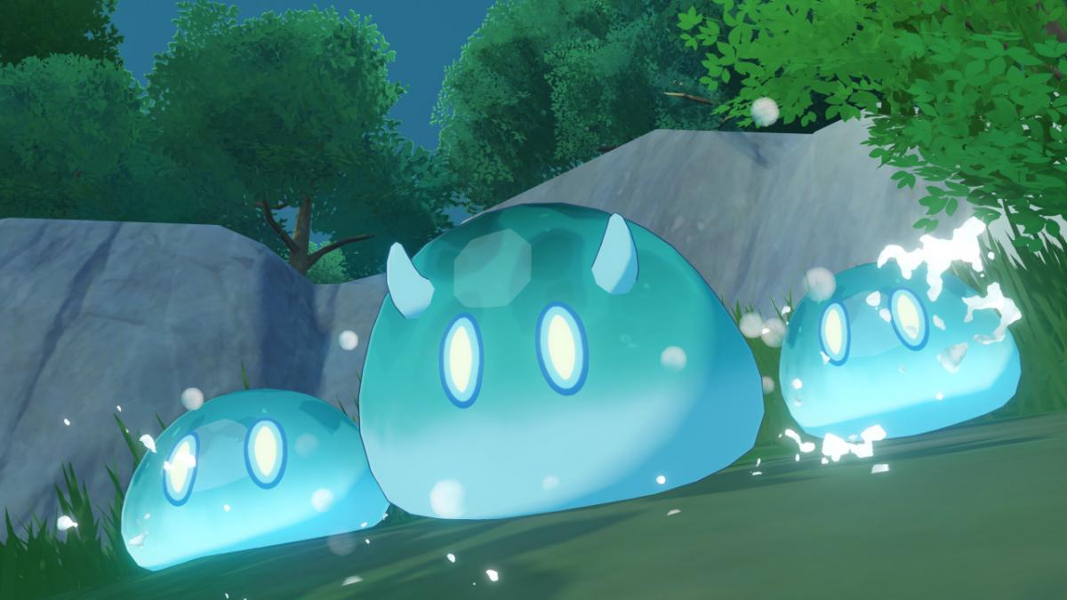 Genshin Impact: Jumping Slimes Event