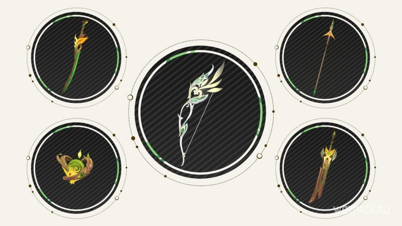 Leak: new weapons revealed in Genshin Impact 3.0
