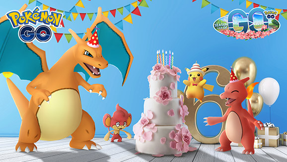 Fest med Pansear under Pokémon GO Anniversary Event!