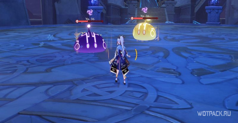 slimes i fangehullet Labyrinth Liangshan